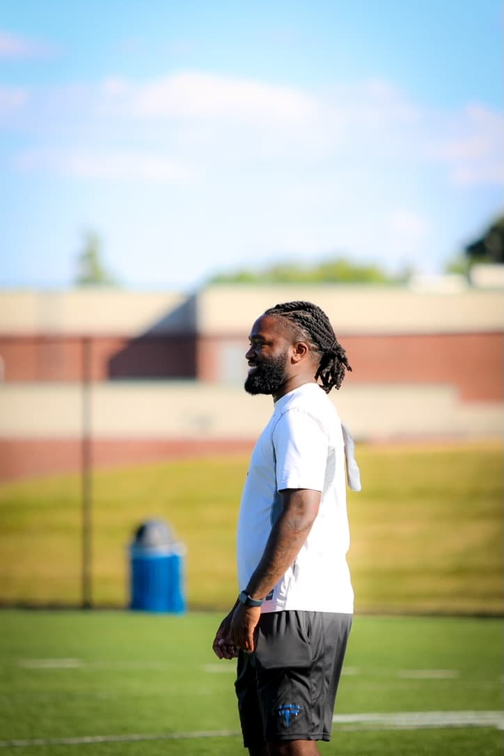 Coach Tae quarterback training